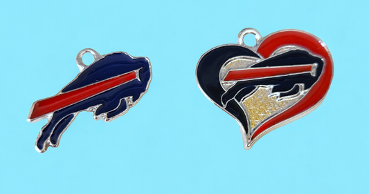 80 Buffalo Bills Charms Custom Listing for Sarah Denaro Only