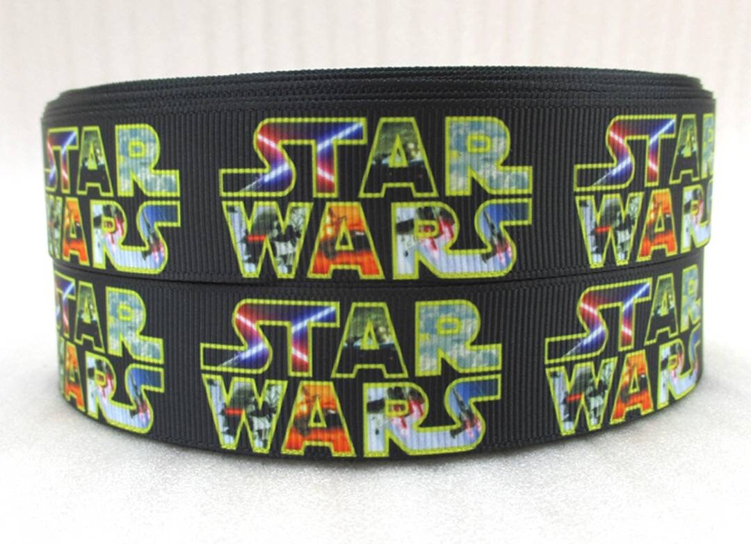 7/8" Star Wars Grosgrain Ribbon