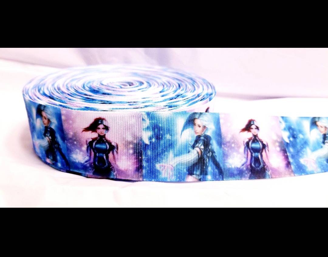 7/8" Killer Frost Marvel Grosgrain Ribbon. Marvel Hero, Caitlin Snow, suicide squad bad girls Pop Star Super Hero Ribbon