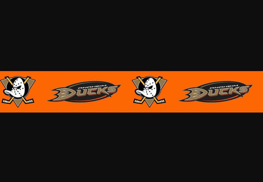 7/8" Anaheim Ducks Hockey Grosgrain Ribbon