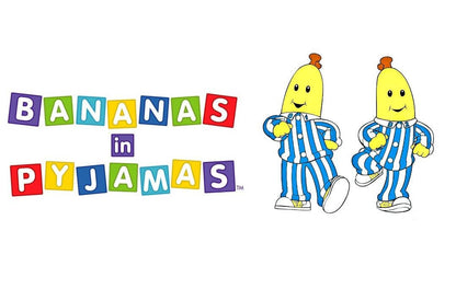 Bananas in Pyjamas7/8 inch wide grosgrain ribbon