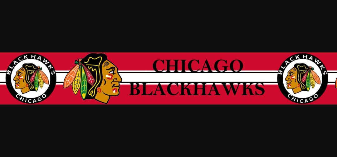 6 yards in stock - 7/8" Chicago Blackhawks Hockey Grosgrain Ribbon. Football Ribbon Hockey Sports Ribbon