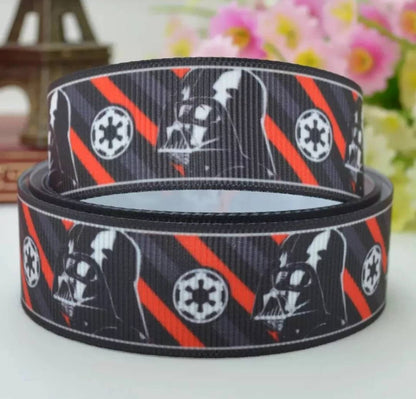 1.5" Darth Vader Star Wars Grosgrain Ribbon