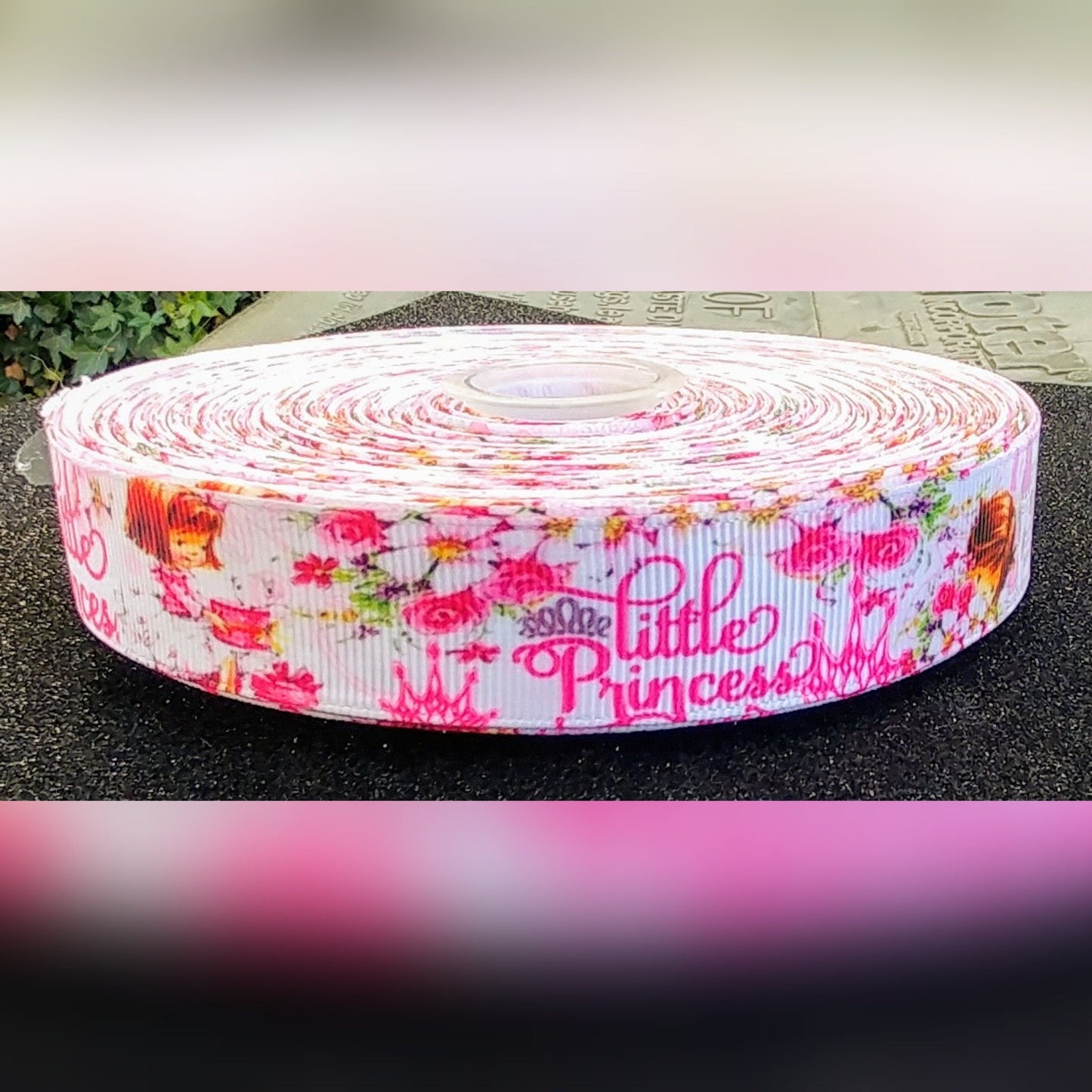 7/8" Little Princess Grosgrain Ribbon