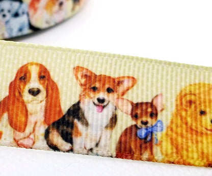 6 yards in stock - 7/8'' Puppy Dog Ribbon. Pet Gifts. Puppy Parade. Adopt a pet.