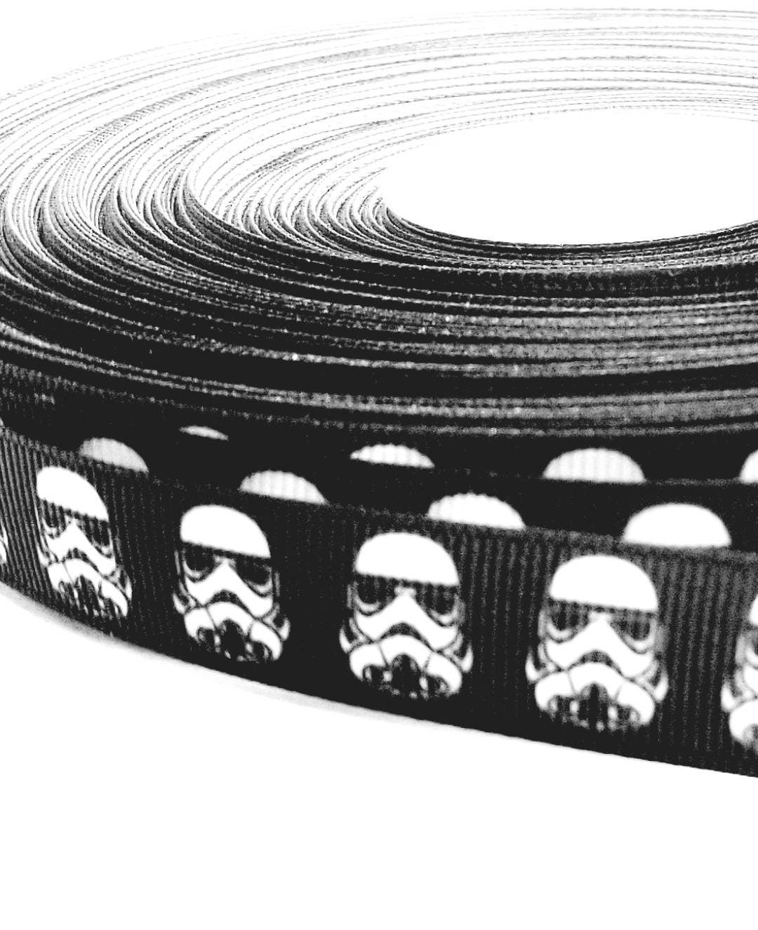 5/8" Star Wars Storm Trooper Grosgrain Ribbon