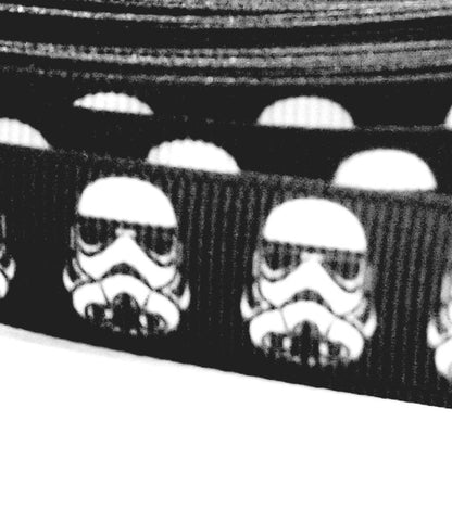 5/8" Star Wars Storm Trooper Grosgrain Ribbon