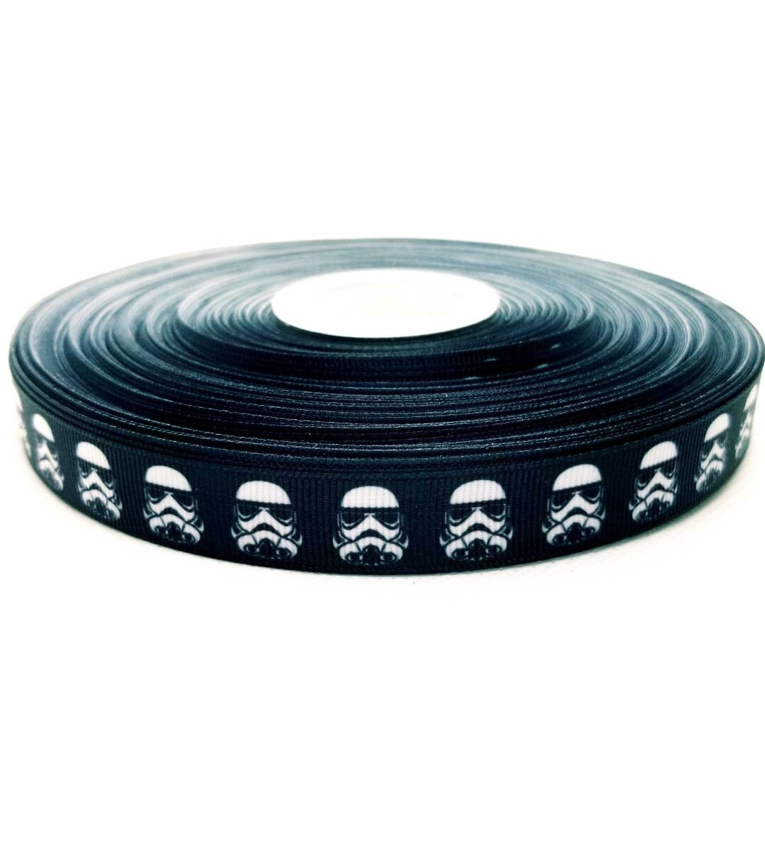 5/8" Star Wars Storm Trooper Grosgrain Ribbon