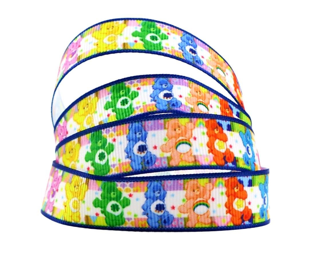 5/8" Care Bears Elastic FOB Ribbon