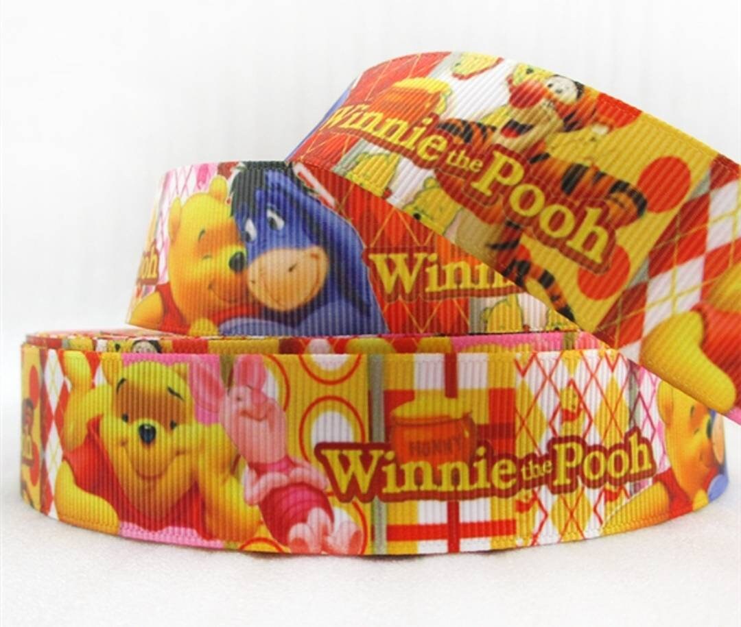 1" Winnie the Pooh Ribbon.